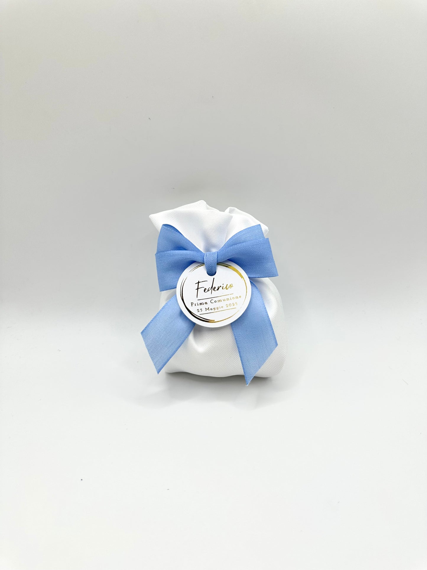 Sacchettino portaconfetti (Azzurro)